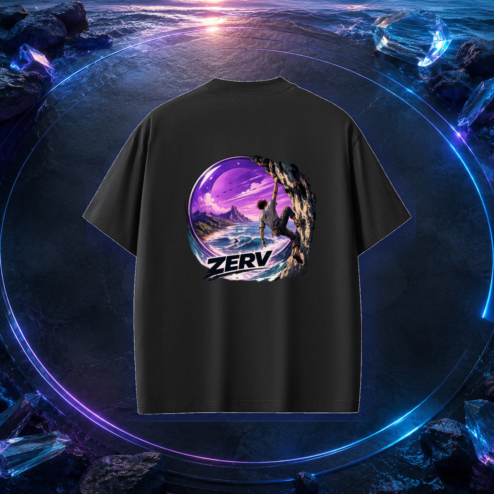 Visions Beyond the Break Heavyweight Surf Tee