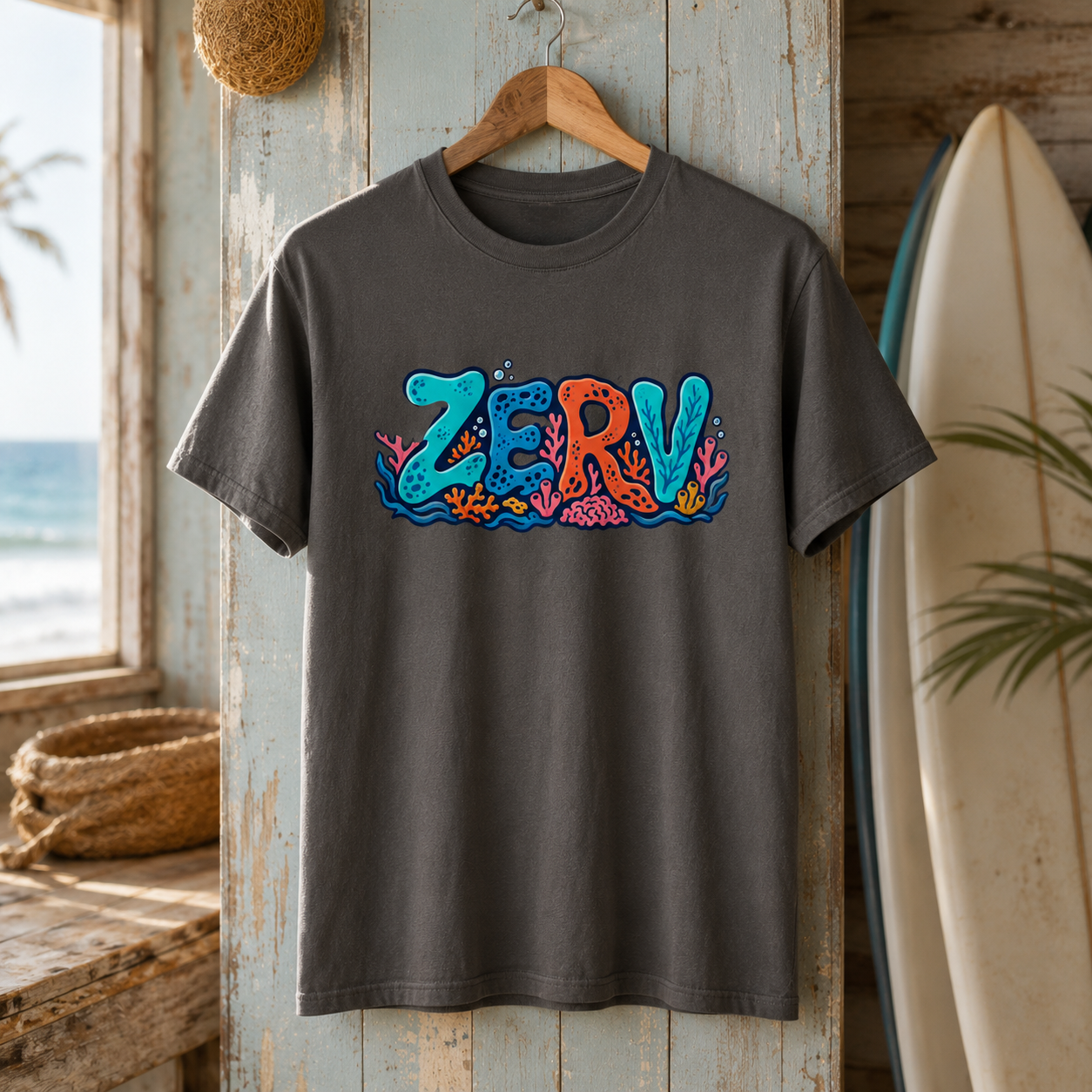 ZERV Coral Reef Everyday Tee