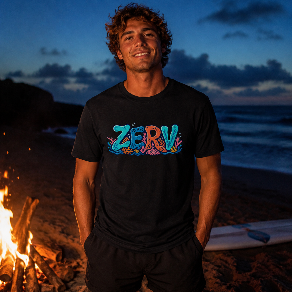ZERV Coral Reef Everyday Tee