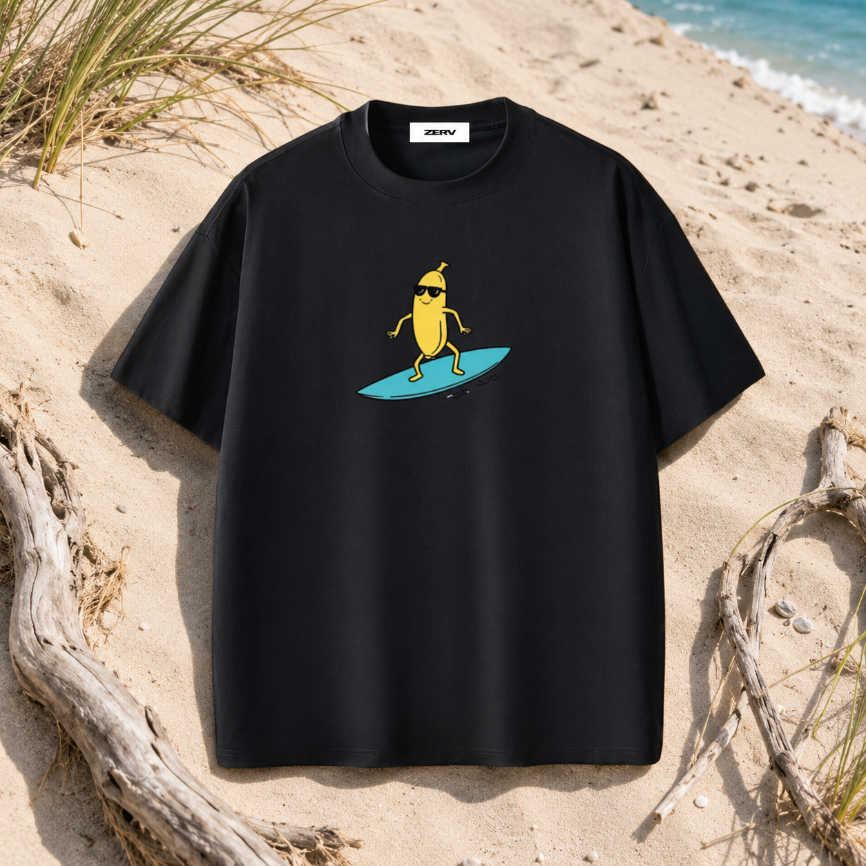 Surfing Nan Heavyweight Surf Tee