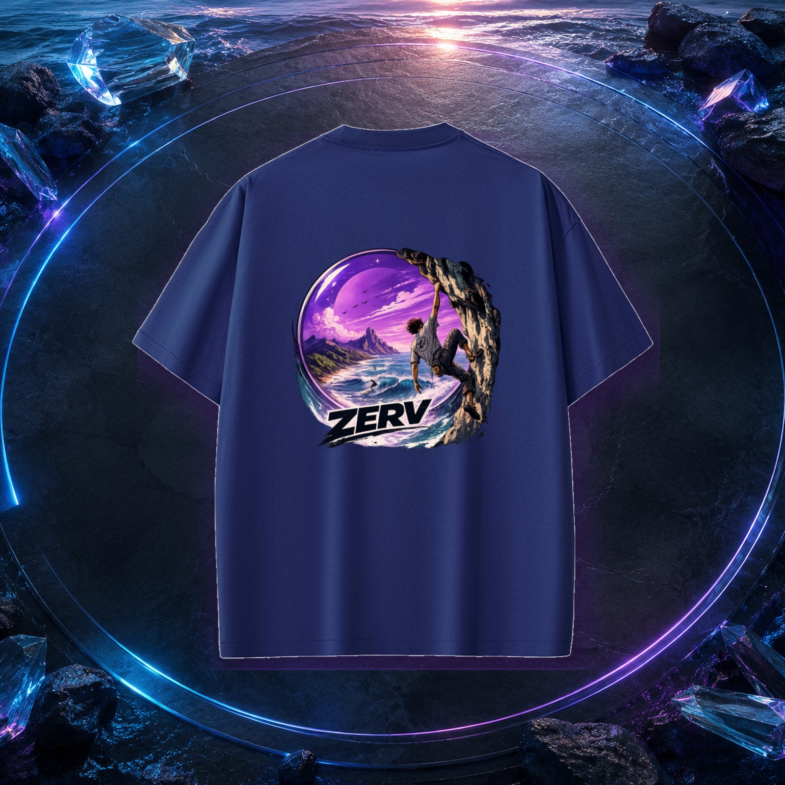 Visions Beyond the Break Heavyweight Surf Tee