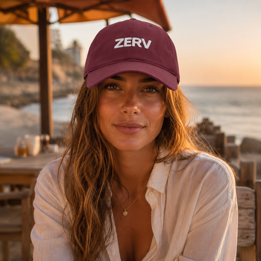 ZERV Original White Classic Dad Hat