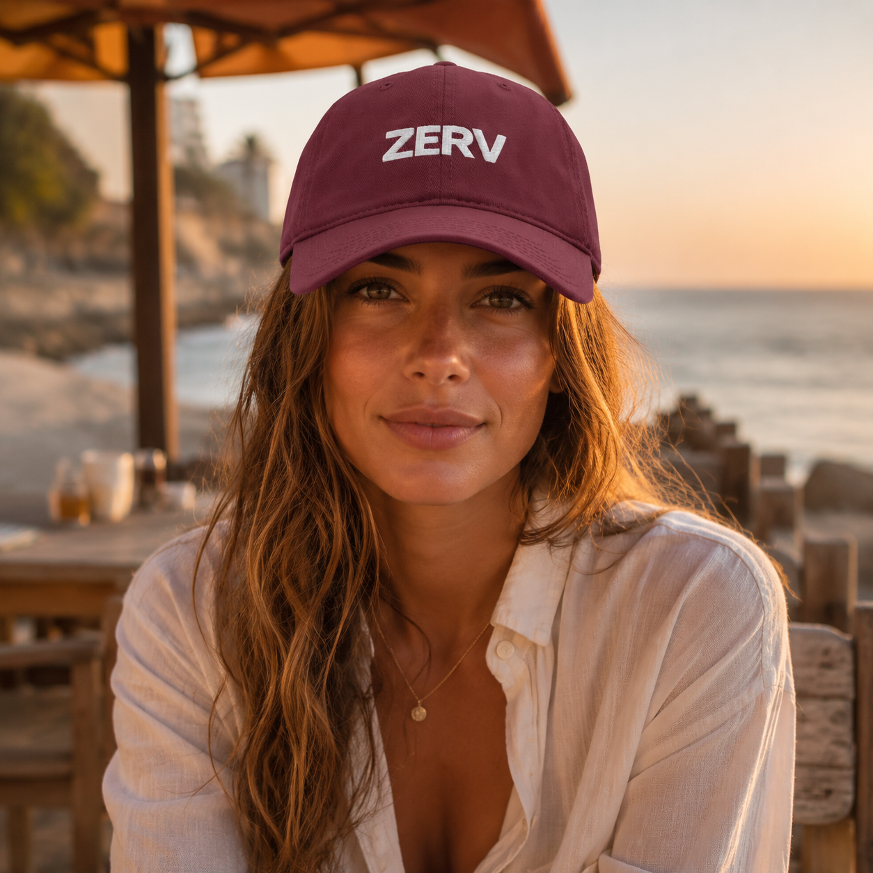 ZERV Original White Classic Dad Hat