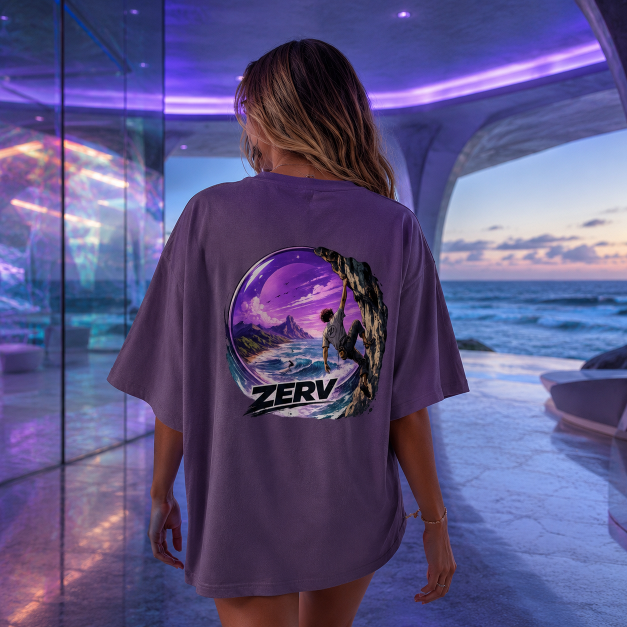Visions Beyond the Break Heavyweight Surf Tee