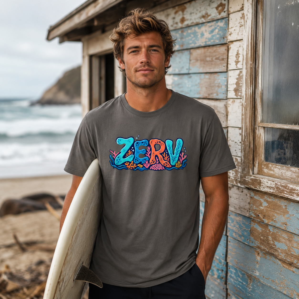 ZERV Coral Reef Everyday Tee