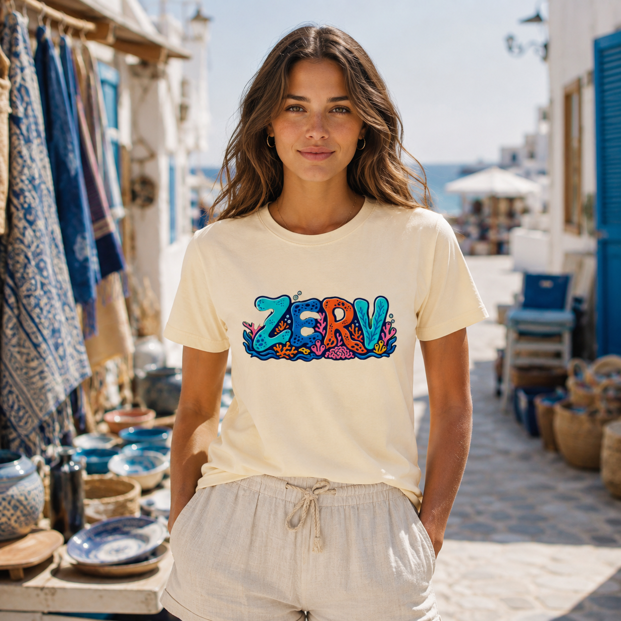 ZERV Coral Reef Everyday Tee