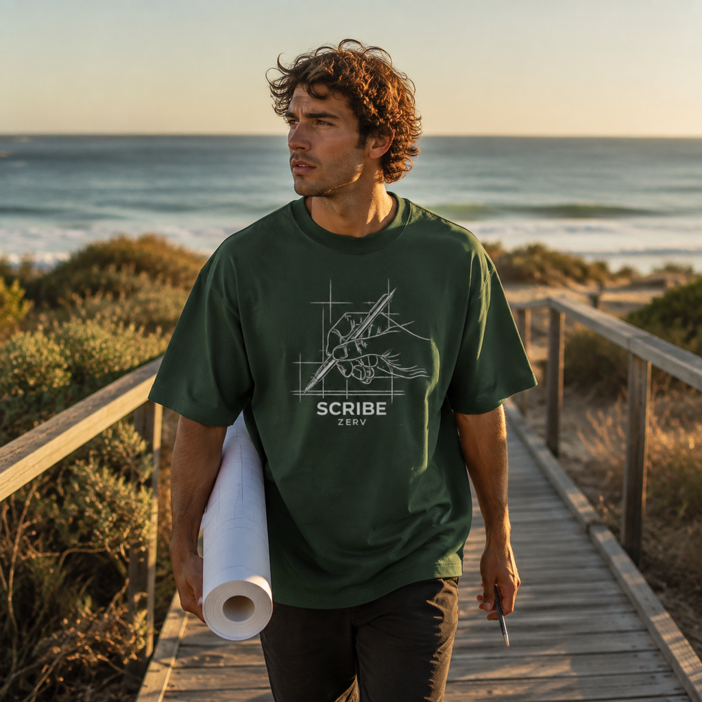 ZERV Scribe Heavyweight Surf Tee