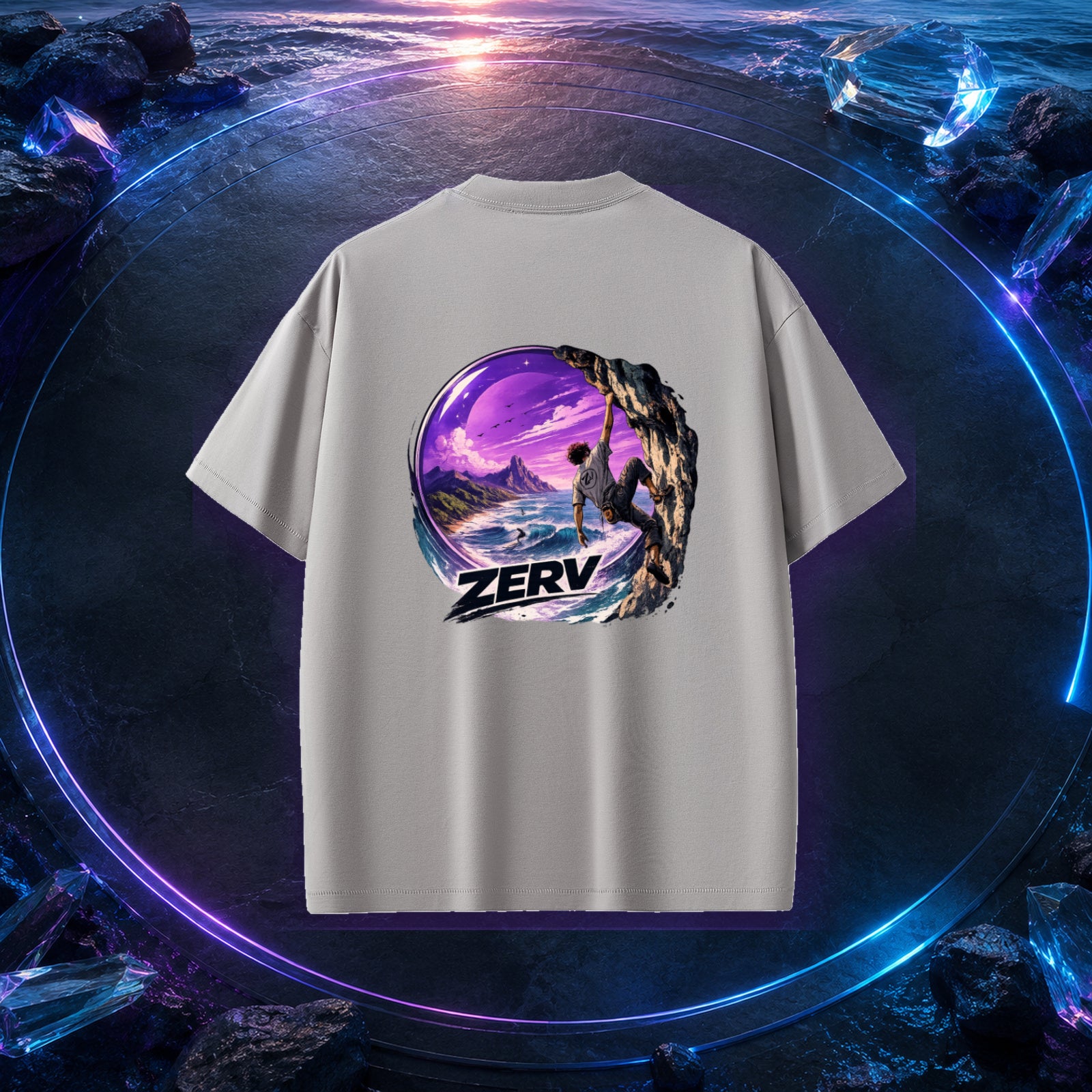 Visions Beyond the Break Heavyweight Surf Tee