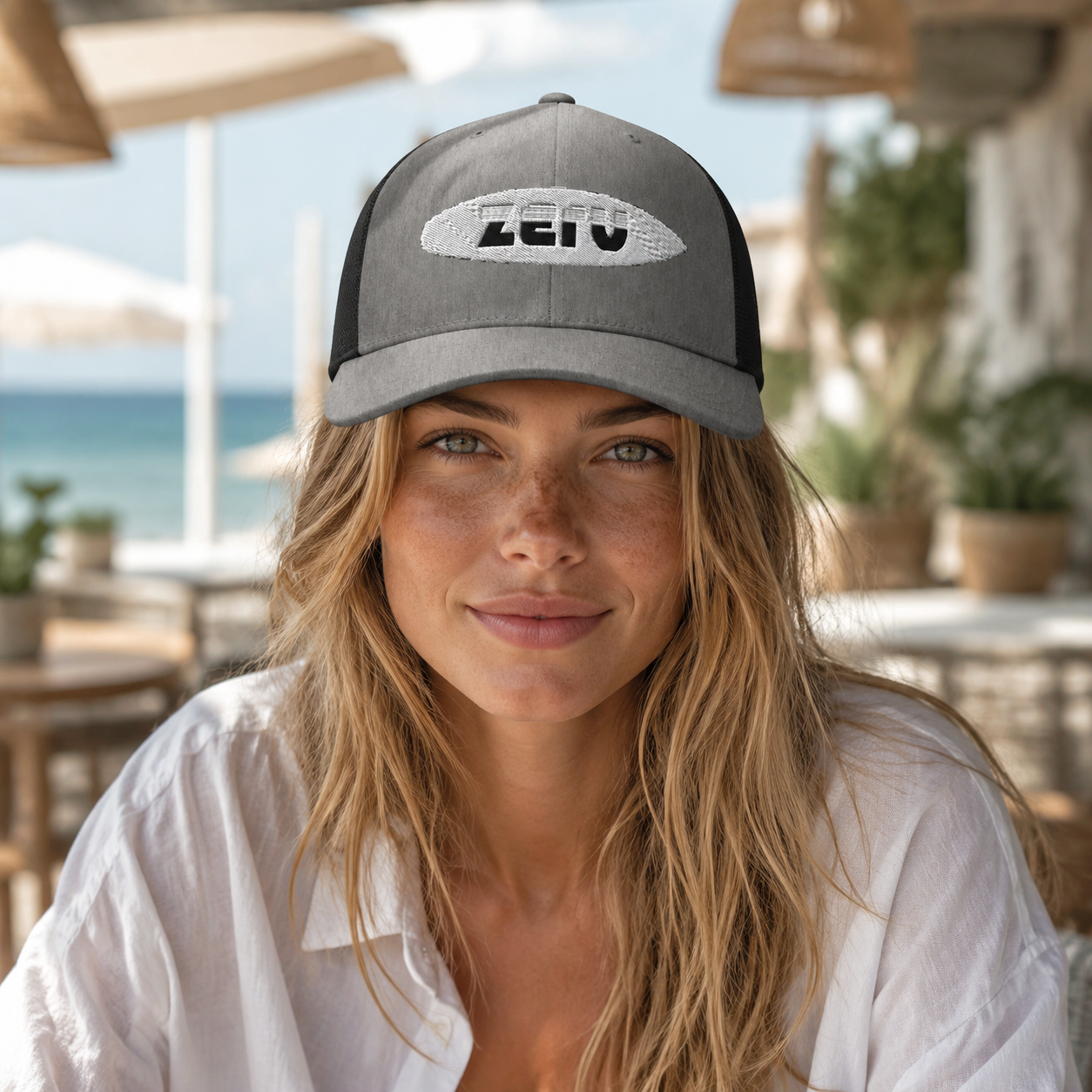 ZERV Board Patch Trucker Hat
