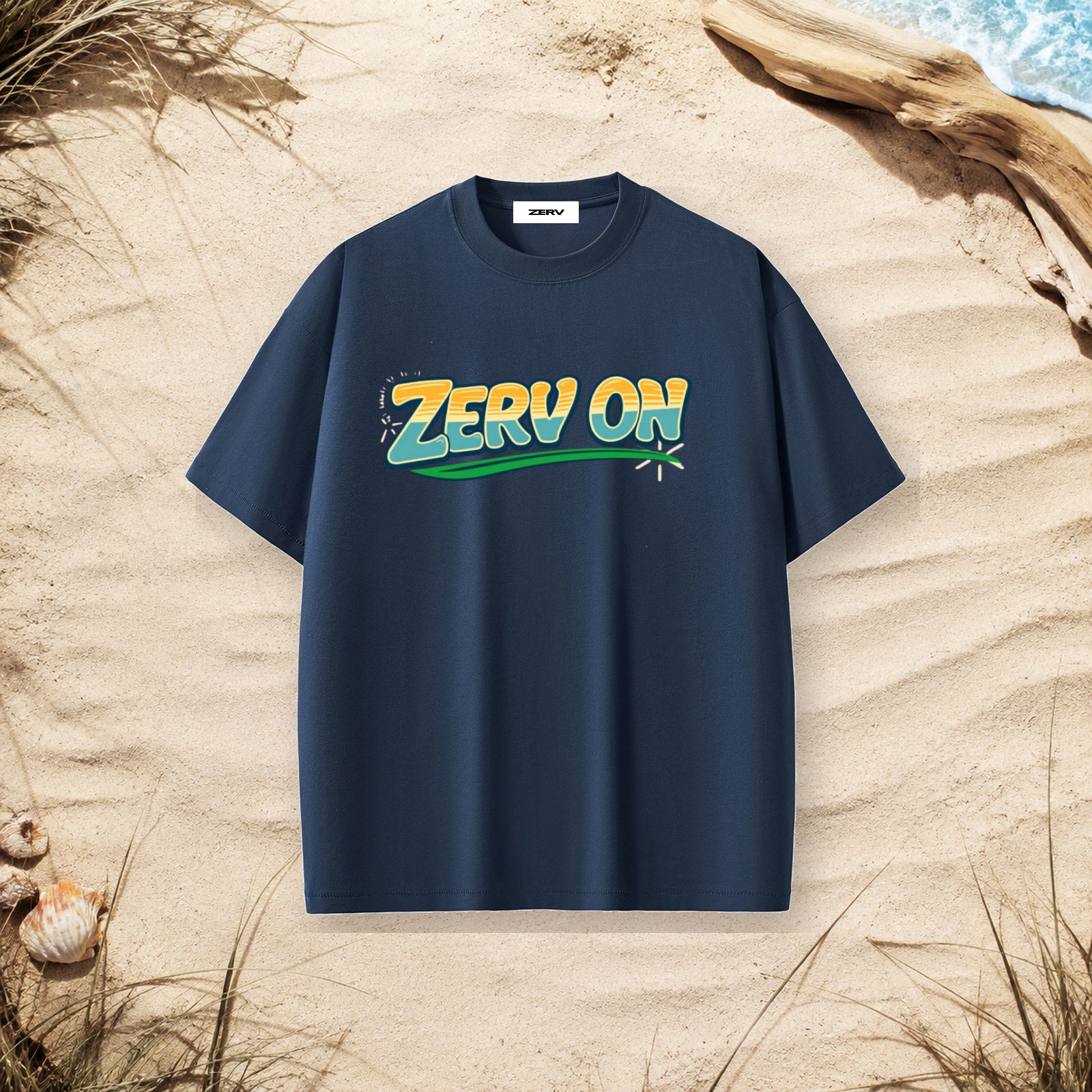 ZERV ON Heavyweight Surf Tee
