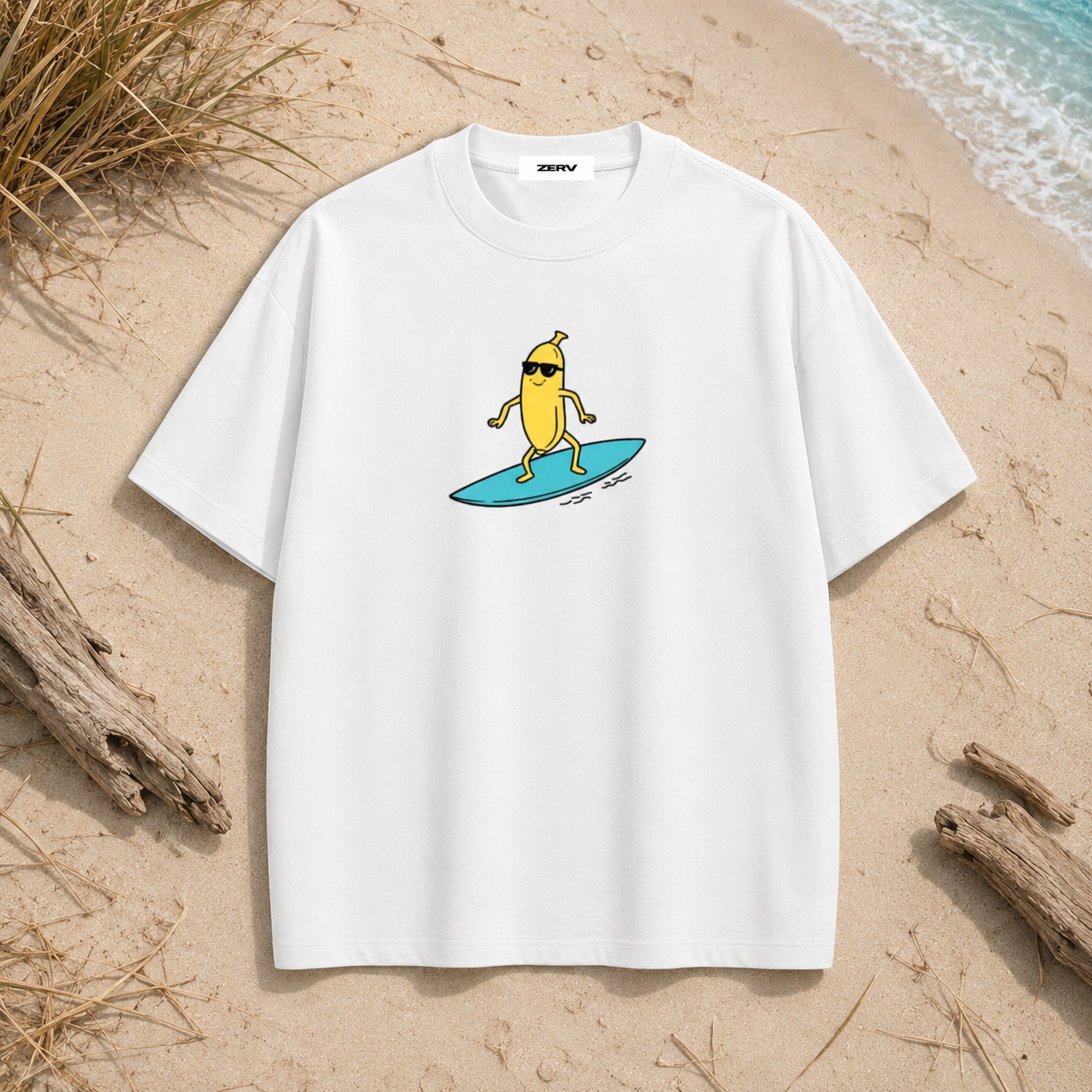 Surfing Nan Heavyweight Surf Tee
