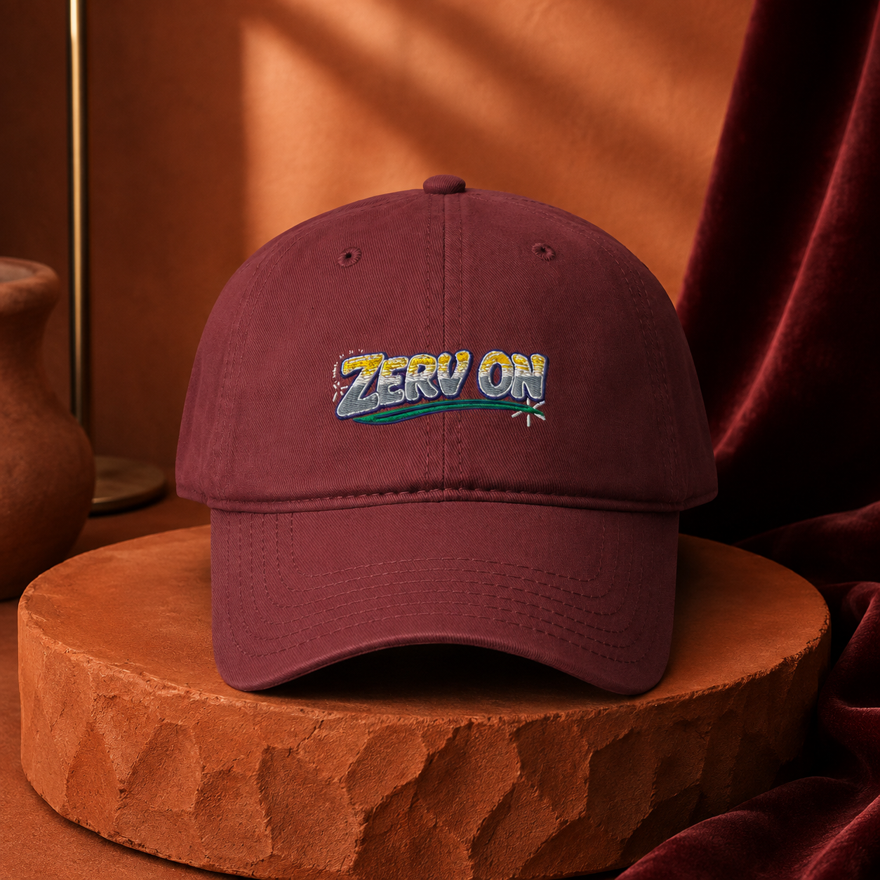 ZERV ON Coastal Dad Hat