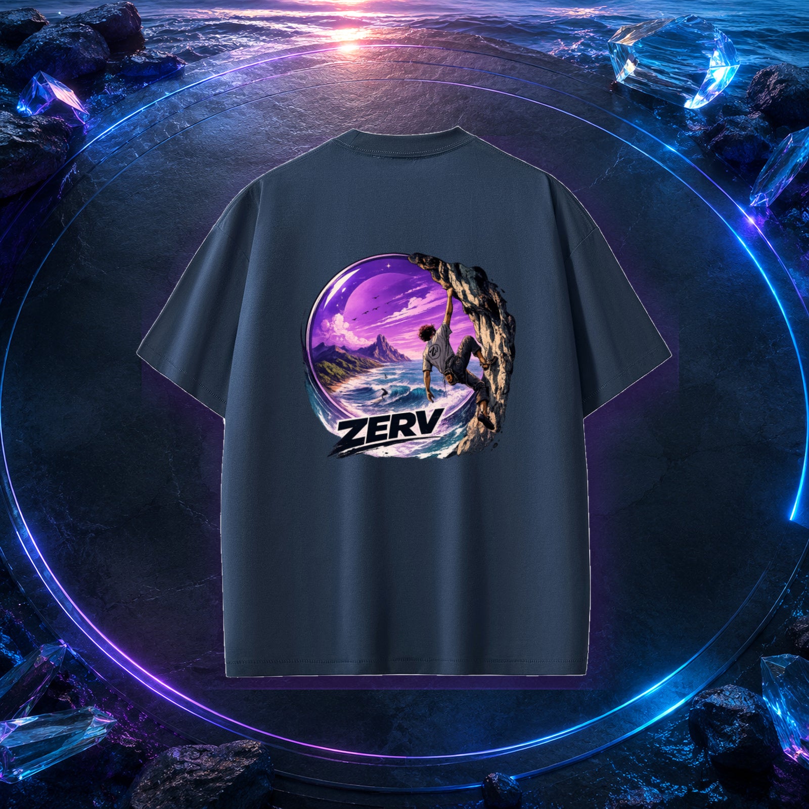Visions Beyond the Break Heavyweight Surf Tee