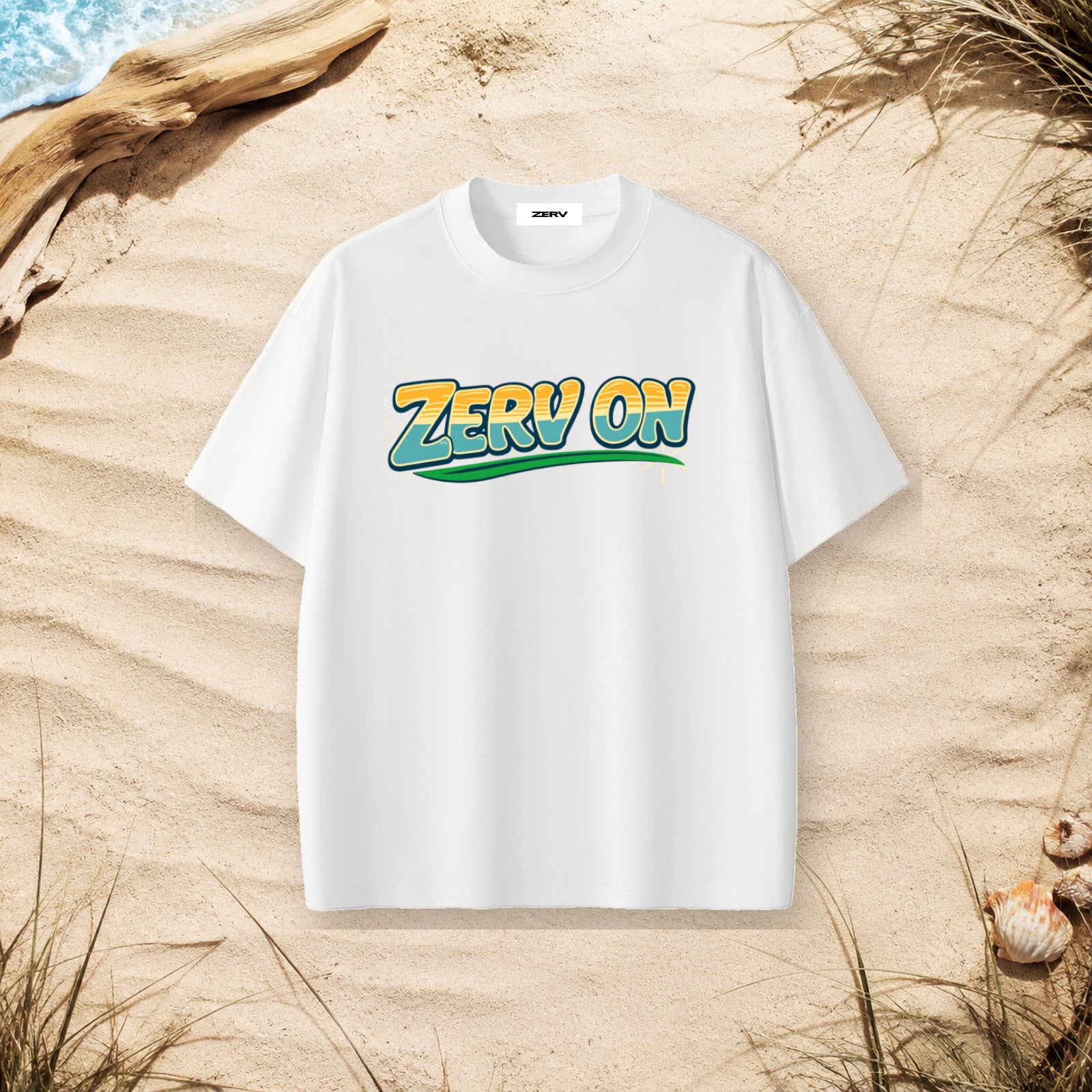 ZERV ON Heavyweight Surf Tee