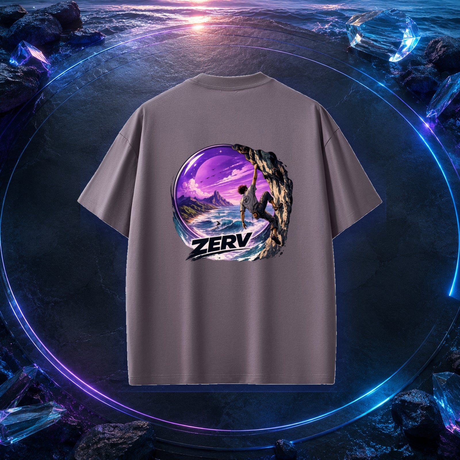 Visions Beyond the Break Heavyweight Surf Tee