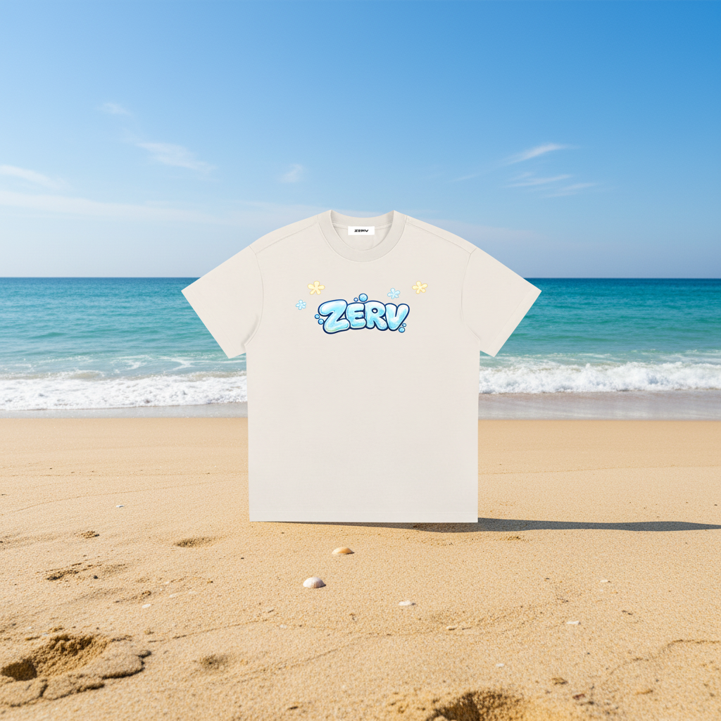 ZERV Bubble Logo Everyday Tee