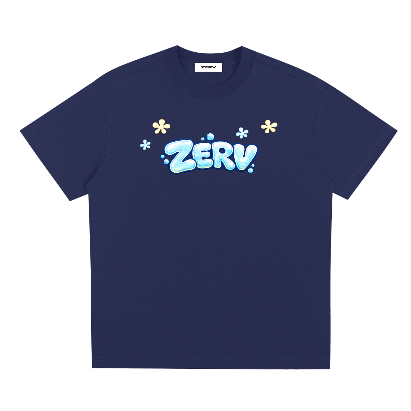 ZERV Bubble Logo Everyday Tee