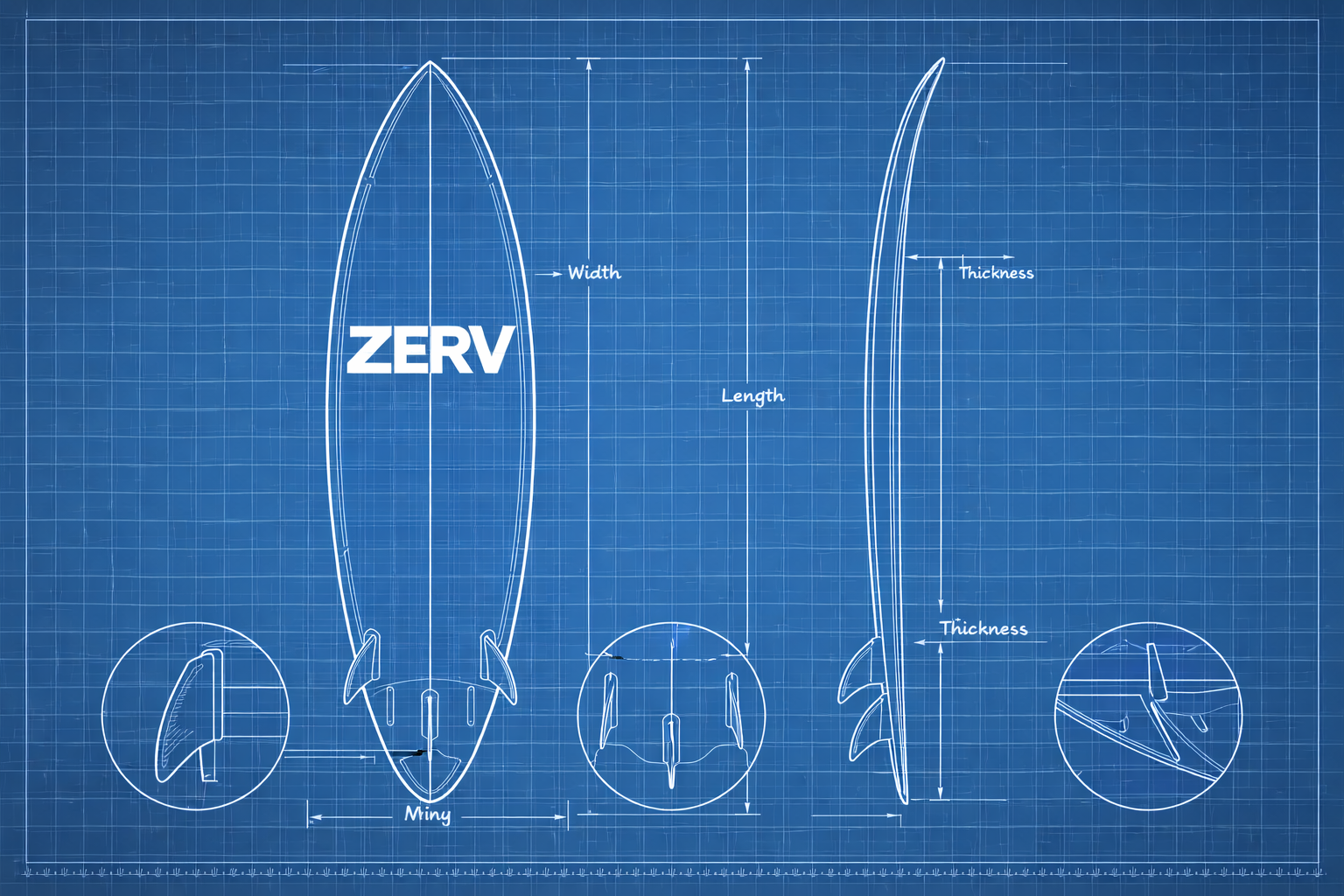ZERV Performance Shortboard – Handmade Custom Surfboard