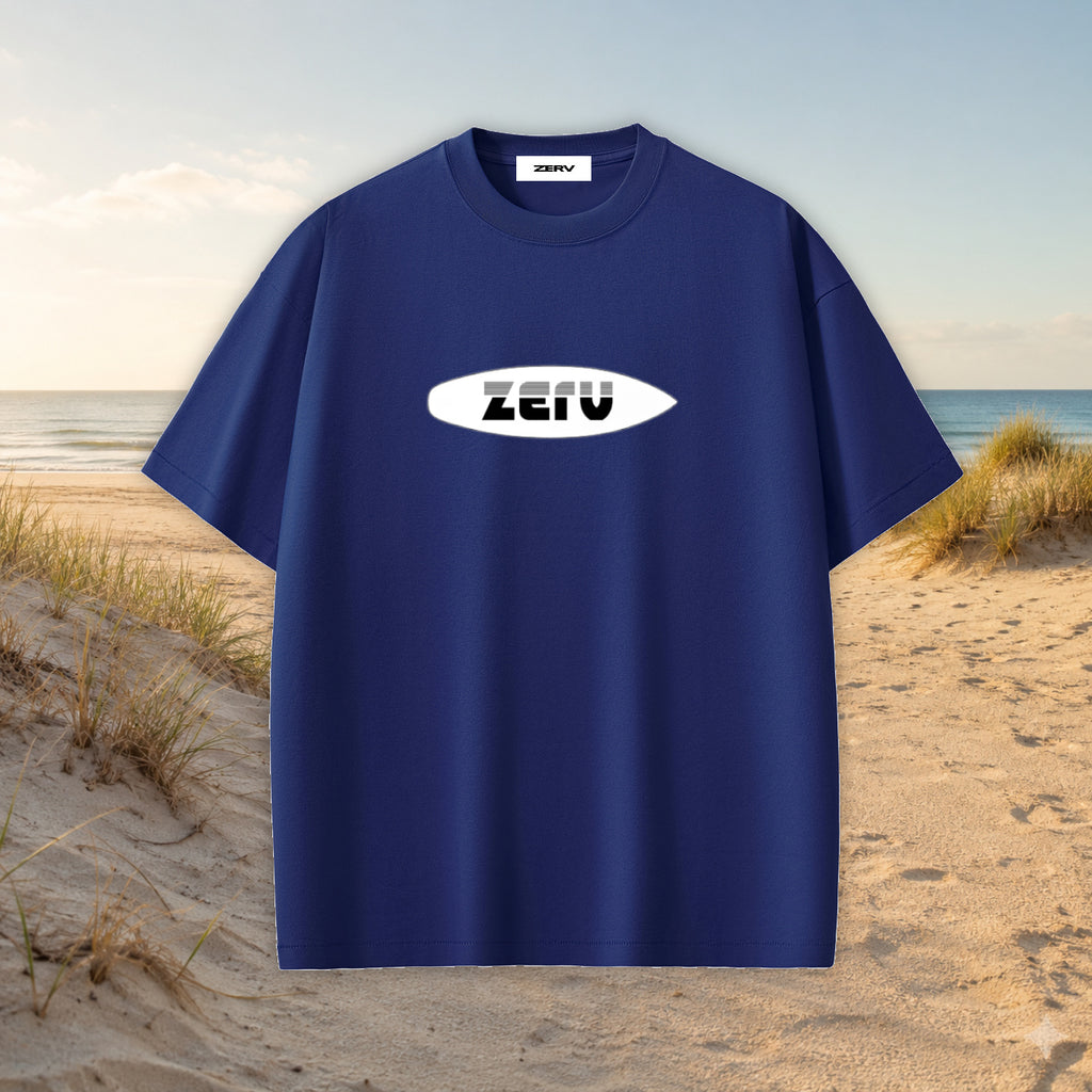 ZERV White Board Logo Everyday Tee