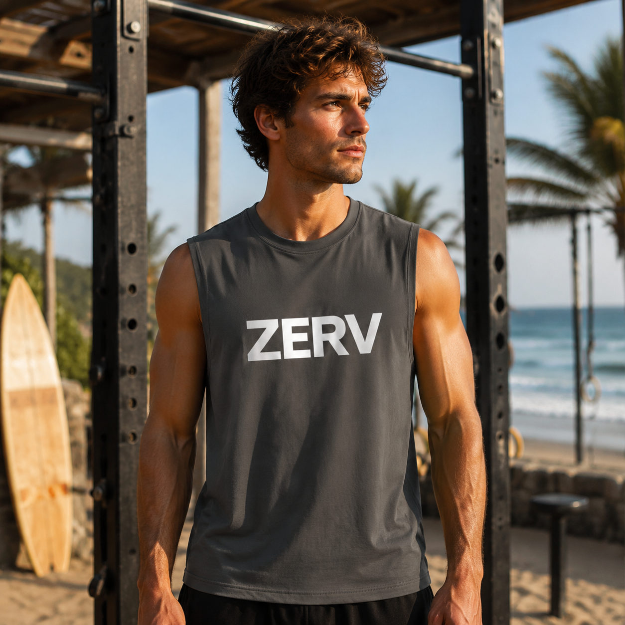 ZERV Original Logo Athletic Tank Top