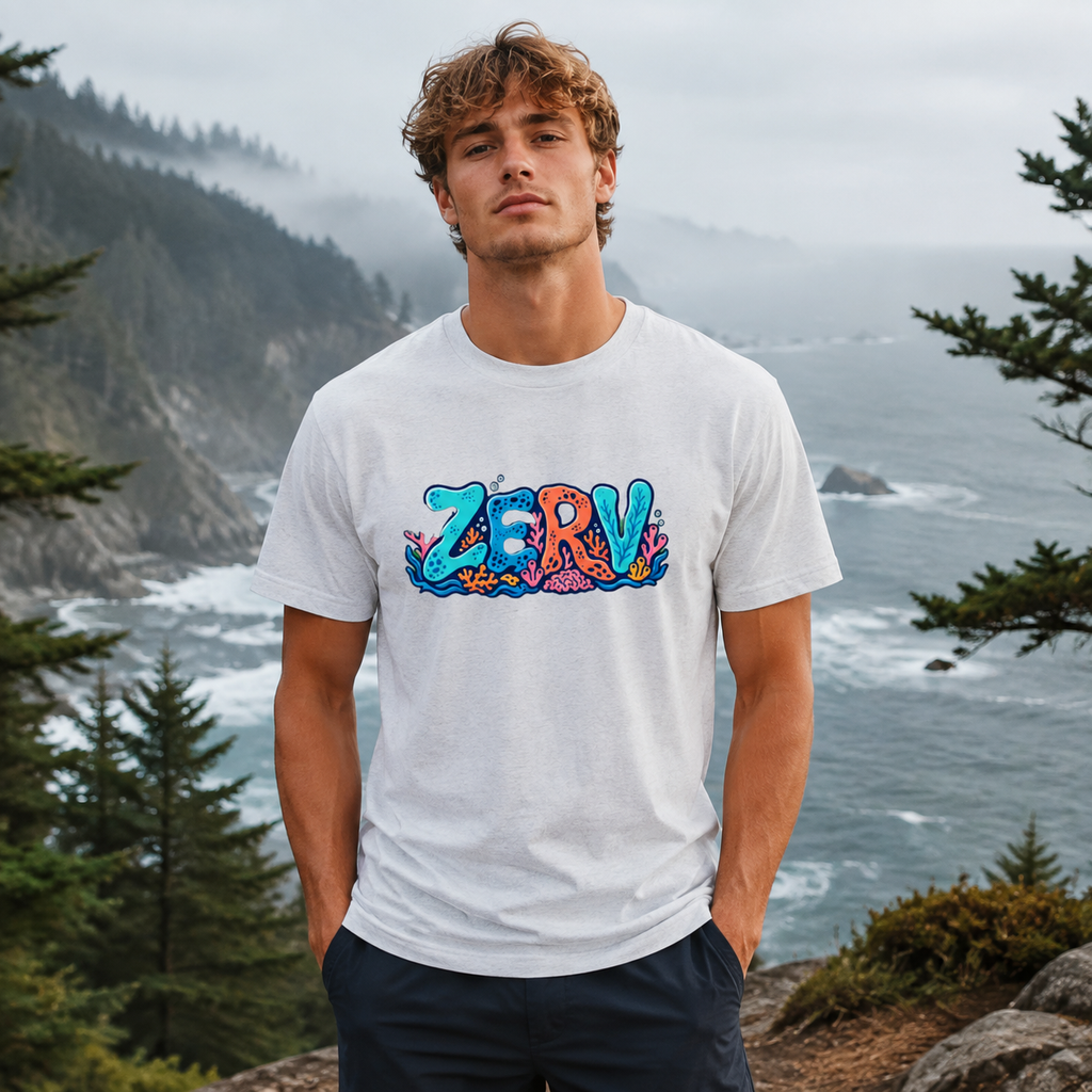 ZERV Coral Reef Everyday Tee