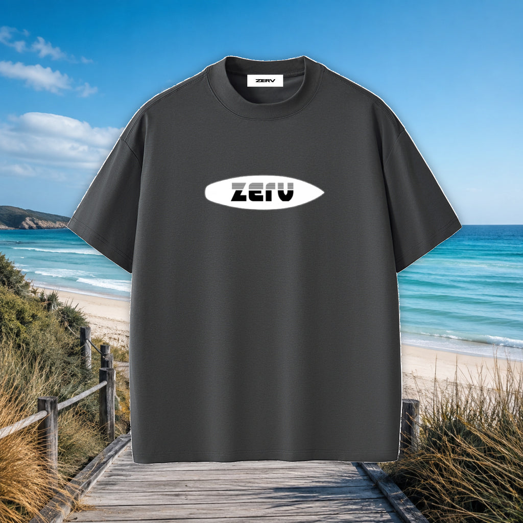 ZERV White Board Logo Everyday Tee
