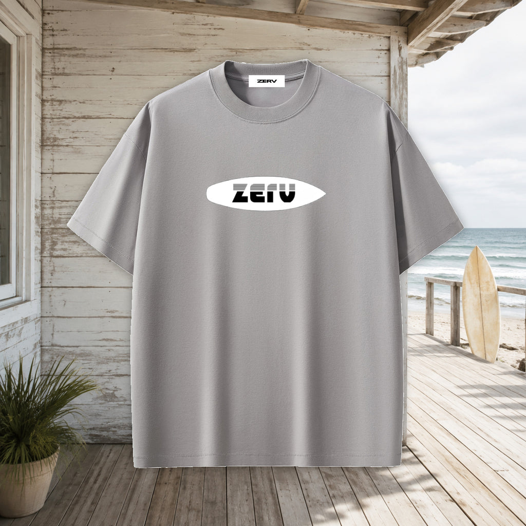 ZERV White Board Logo Everyday Tee