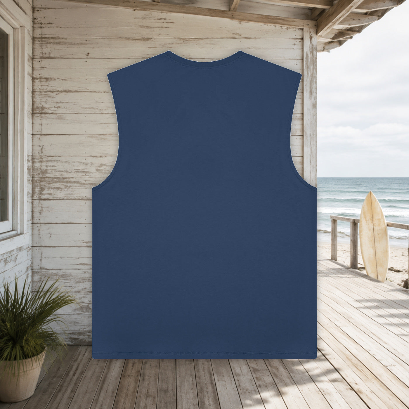 ZERV Surfing Jesus Athletic Tank Top