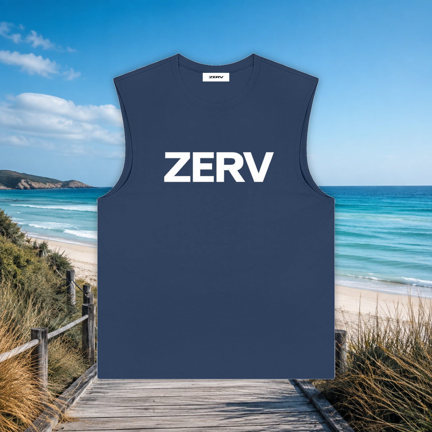 ZERV Original Logo Athletic Tank Top