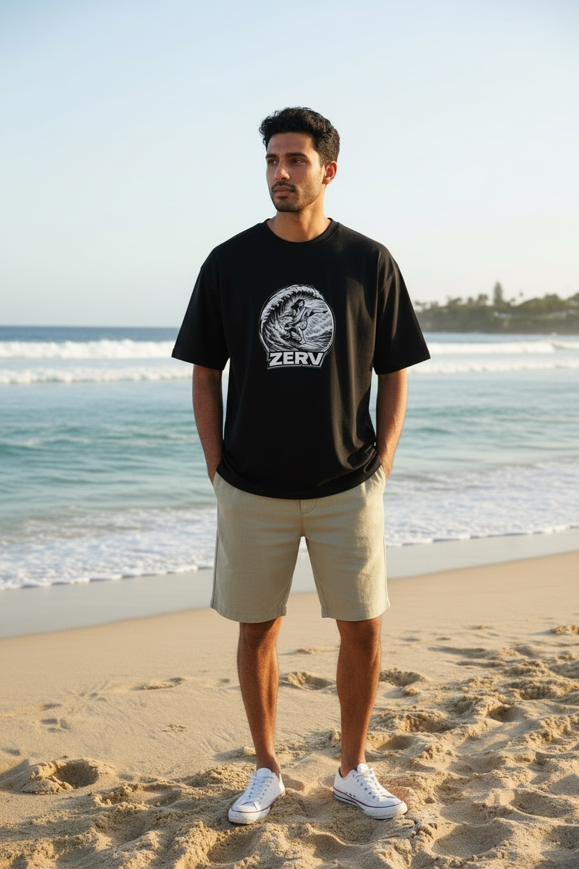 SURFING JESUS Everyday Tee