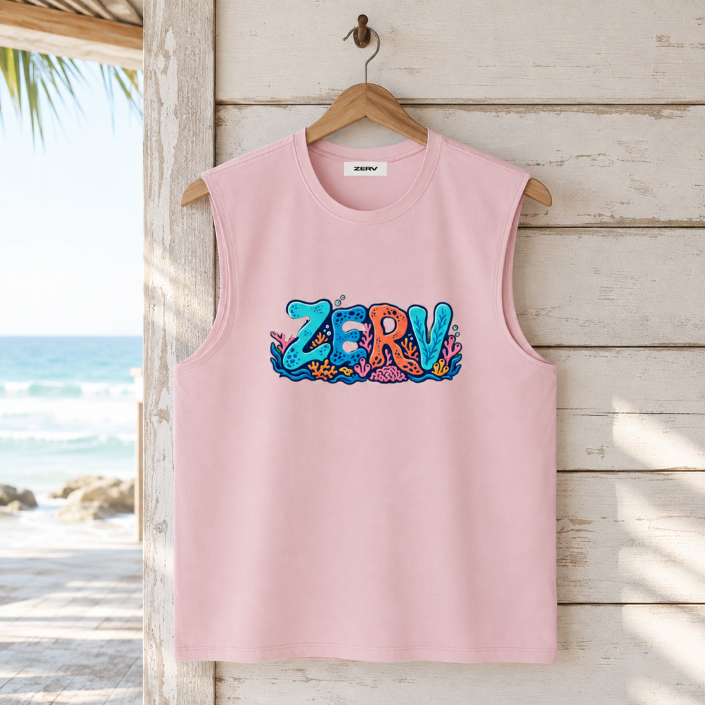 ZERV Coral Reef Athletic Tank Top