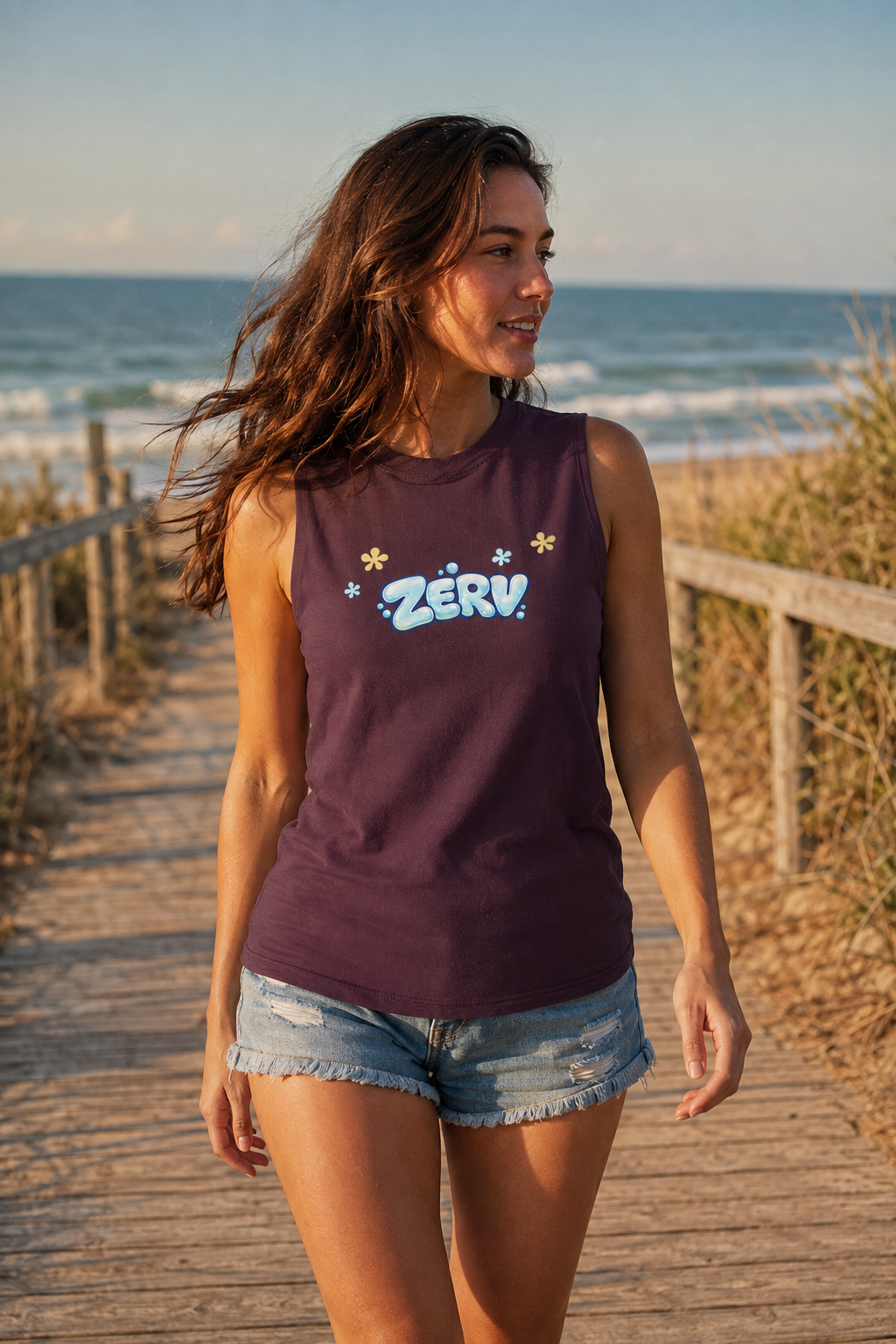 ZERV Bubble Logo Women’s Tank Top