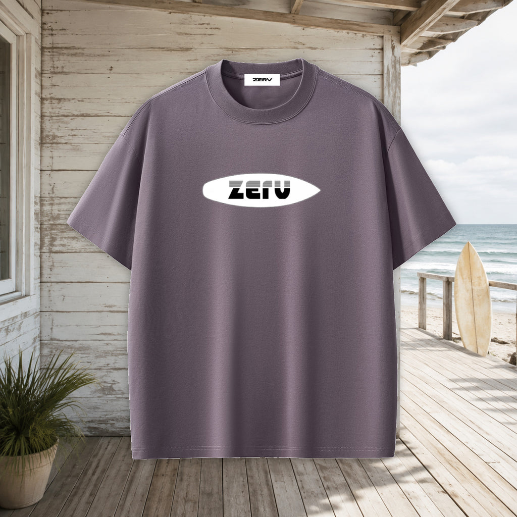 ZERV White Board Logo Everyday Tee