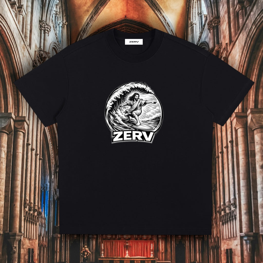 SURFING JESUS Everyday Tee