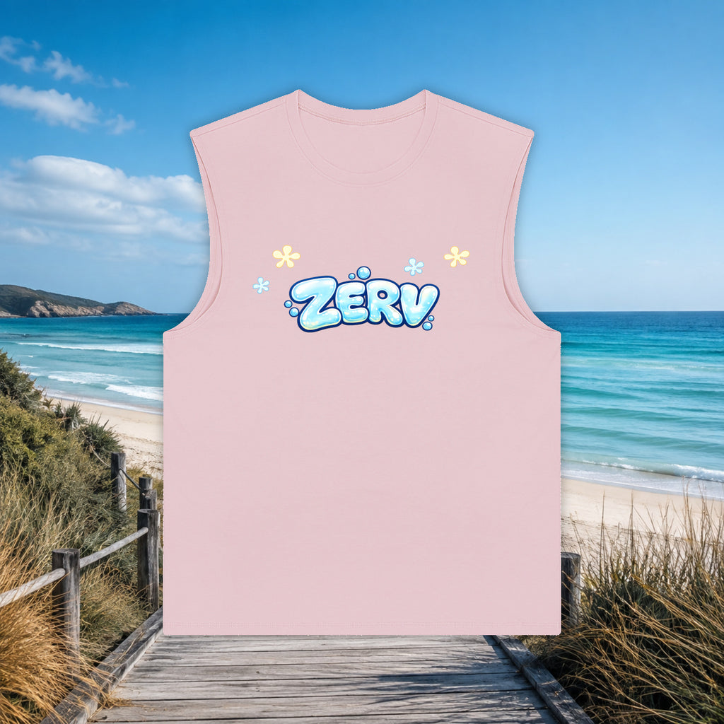 ZERV Bubble Logo Athletic Tank Top