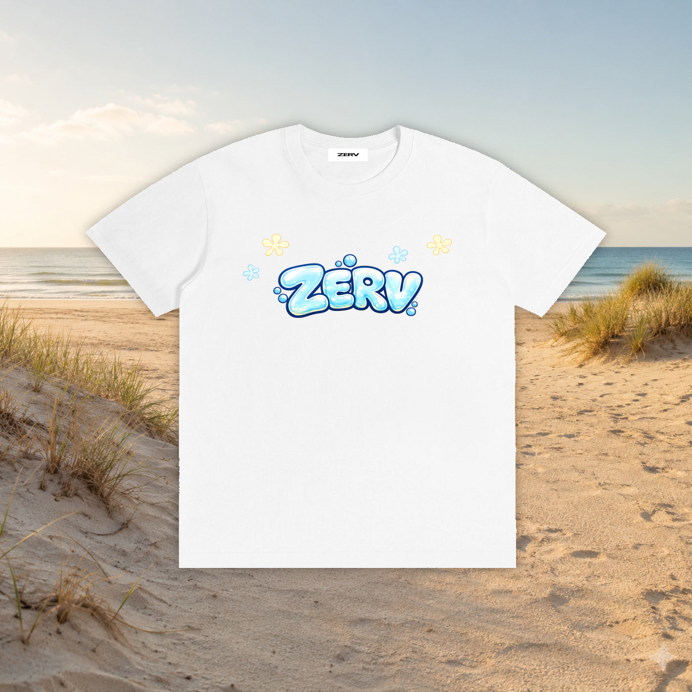 ZERV Bubble Logo Everyday Tee