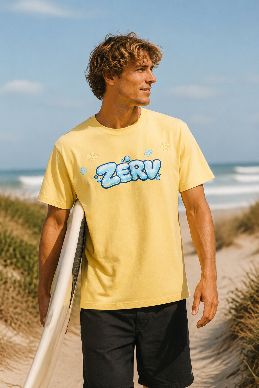 ZERV Bubble Logo Everyday Tee