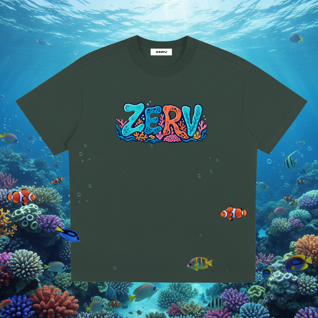 Coral Reef Logo Everyday Tee