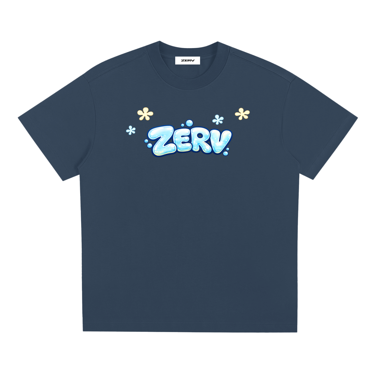 ZERV Bubble Logo Everyday Tee