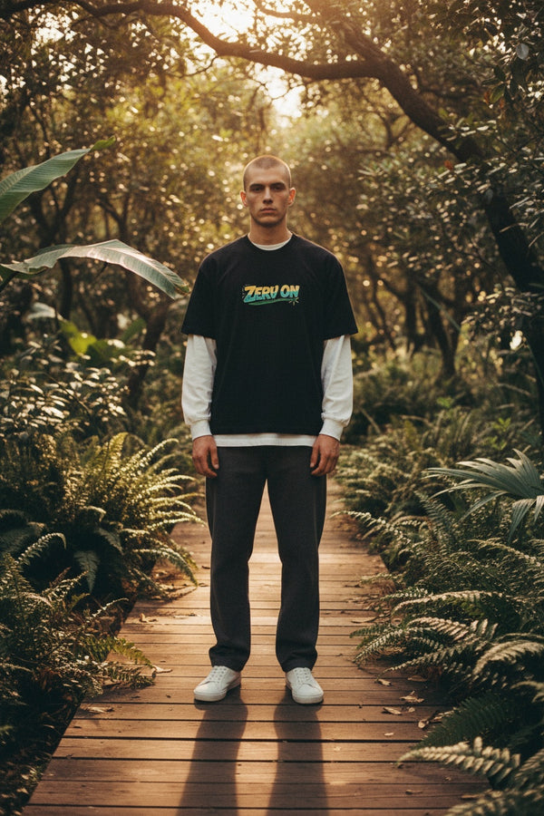 LIMITED ZERV ON LAYERED TEE