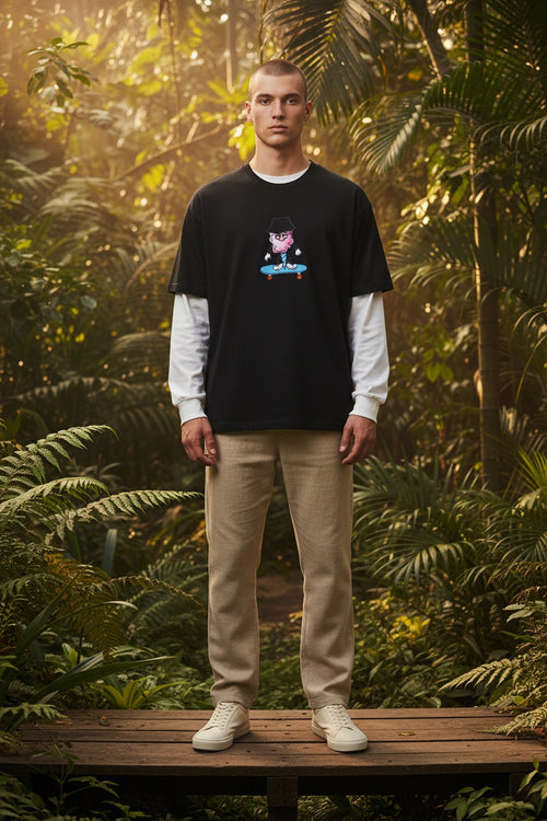 LIMITED PUFFIN PETE LAYERED TEE