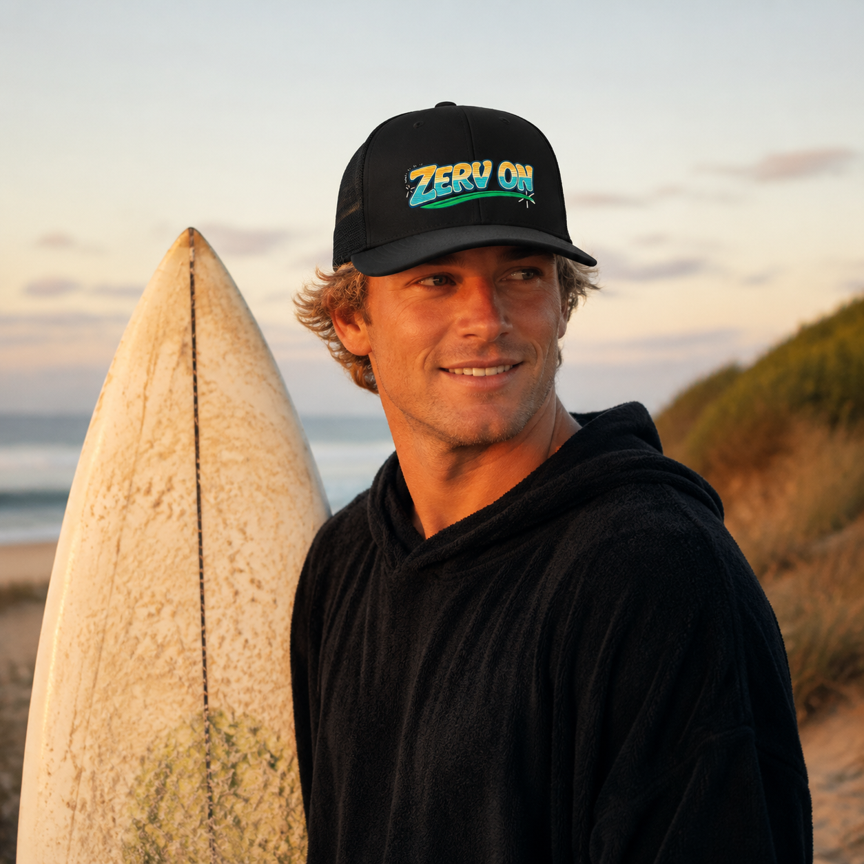 ZERV ON Sunset Trucker Hat