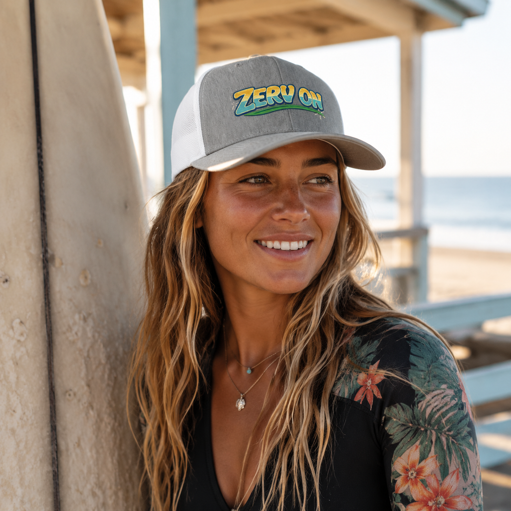 ZERV ON Sunset Trucker Hat