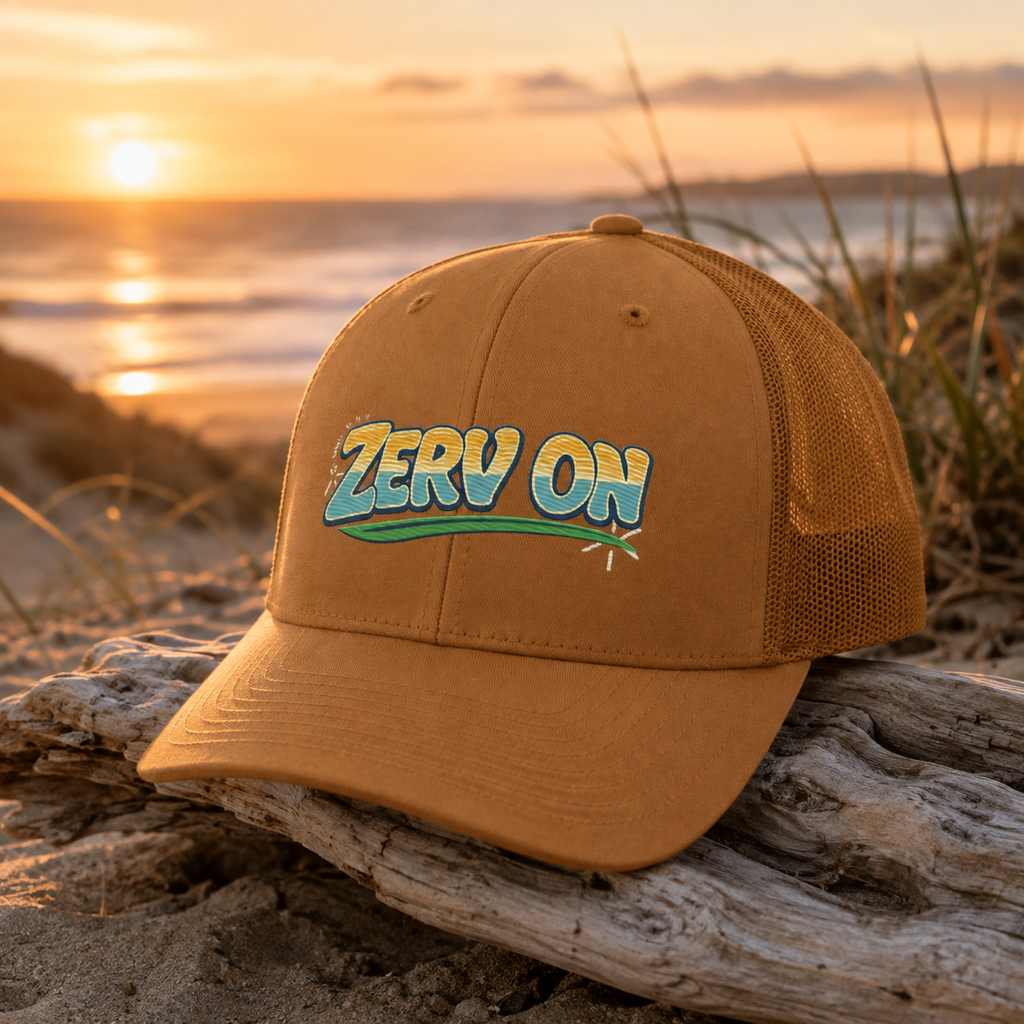 ZERV ON Sunset Trucker Hat