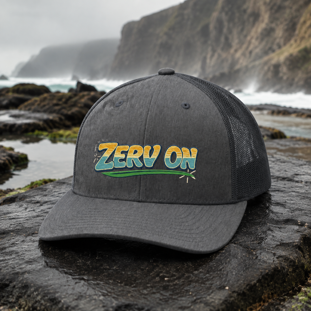 ZERV ON Sunset Trucker Hat
