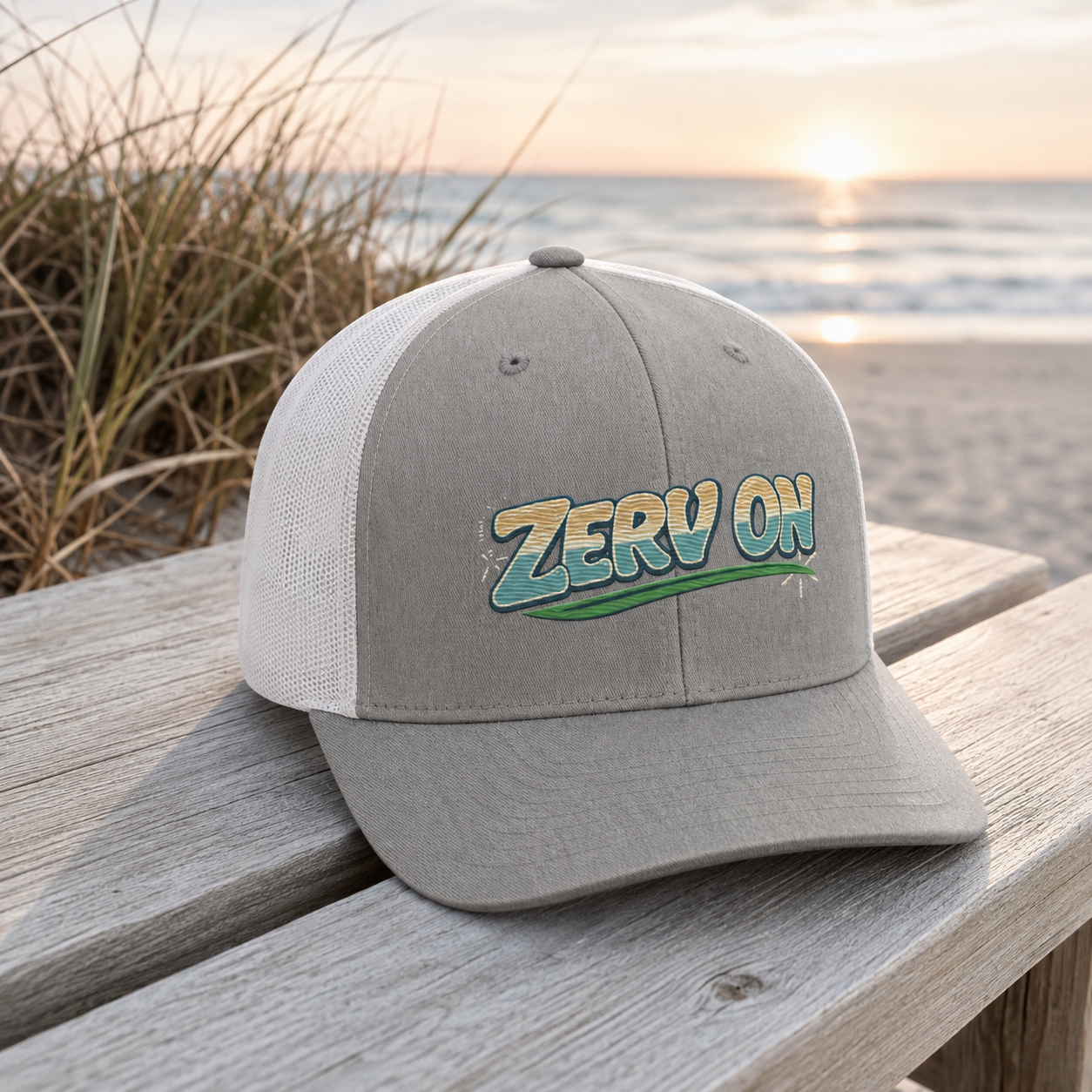 ZERV ON Sunset Trucker Hat