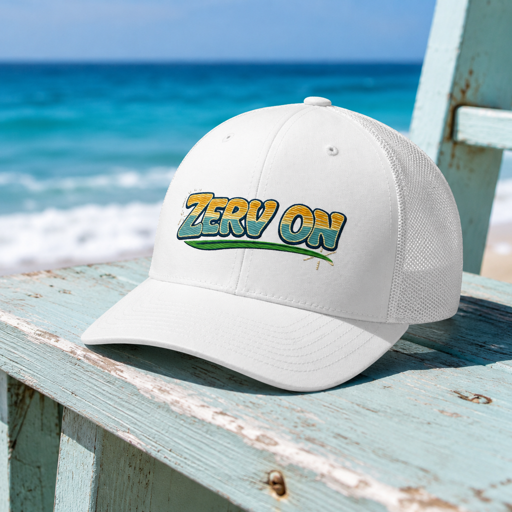 ZERV ON Sunset Trucker Hat