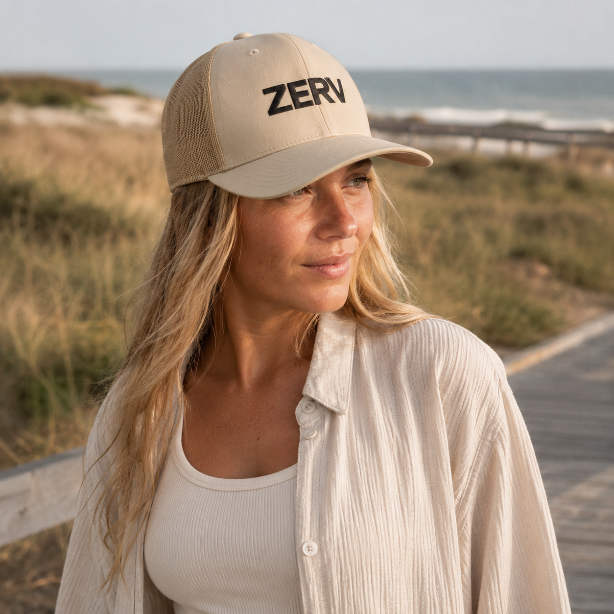 ZERV Classic Logo Trucker Hat