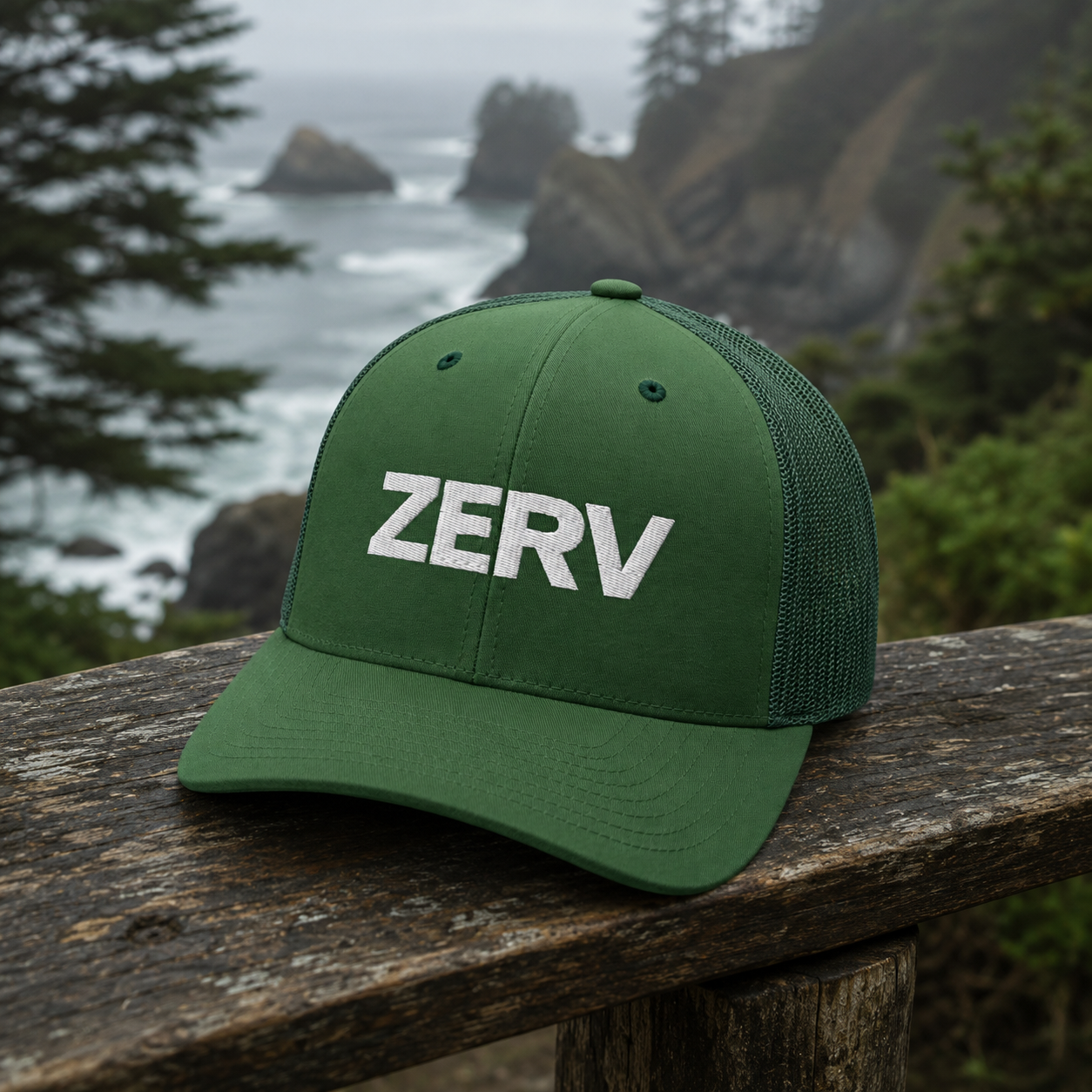 ZERV Classic Color Trucker Hat